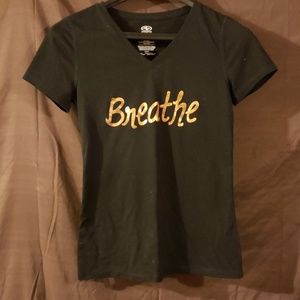 Ladies black tee shirt